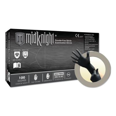 Microflex MidKnight® MK-296 Nitrile Exam Gloves