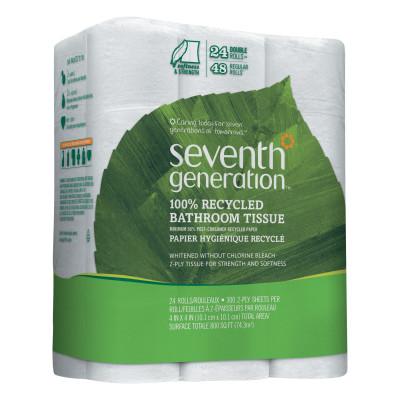 Seventh Generation® 100% Recycled Bathroom Tissue Rolls