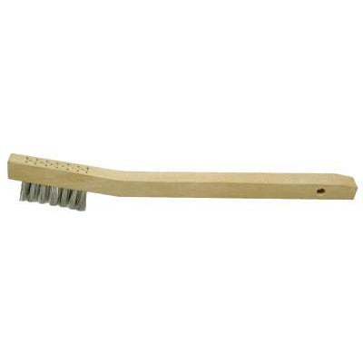 Weiler® Small Hand Scratch Brushes, Trim Length [Nom]:1/2 in, Blade Length [Nom]:7 3/4 in