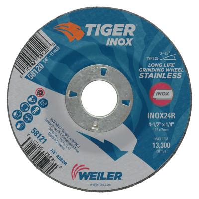 Weiler® Tiger® Inox Grinding Wheels