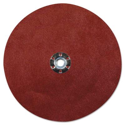 Weiler® Wolverine Resin Fiber Discs, Abrasive Material:Aluminum Oxide