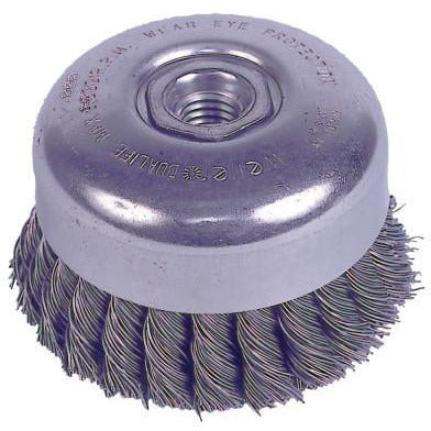 Weiler® Wire Cup Brushes with Internal Nut