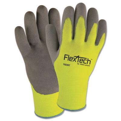 Wells Lamont FlexTech™ Hi-Visibility Knit Gloves with Nitrile Palm