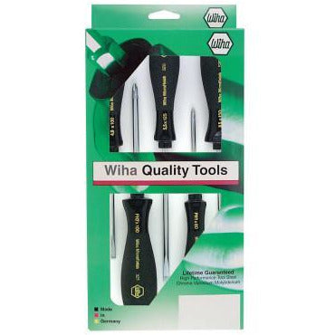 Wiha® Tools MicroFinish Non Slip Grip Screwdriver Sets