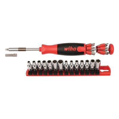Wiha® Tools 41 Piece Ultra Driver Tradesman Socket Sets