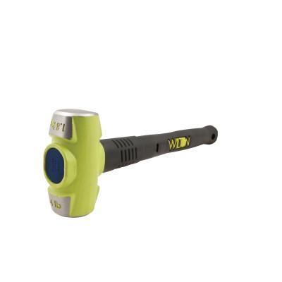 Wilton® B.A.S.H® Unbreakable™ Handle Sledge Hammers with Soft-Face Head, Head Weight:10 lb