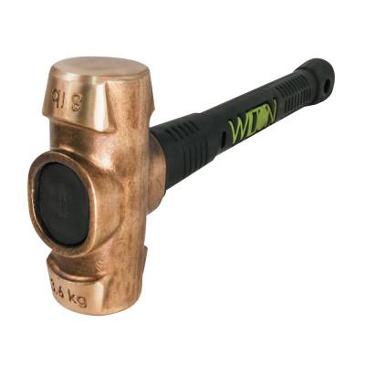 Wilton® B.A.S.H® Unbreakable™ Handle Brass Sledge Hammers