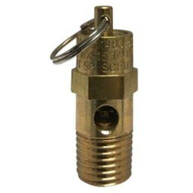 1/4 125PSI Non-Coded Safety Relief Valve
