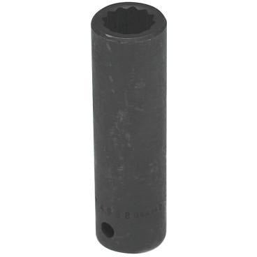 Wright Tool 1/2" Dr. Deep Impact Sockets, No. of Points:12