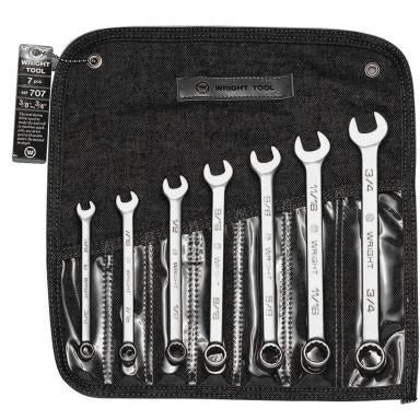Wright Tool 7 Pc. Combination Wrench Sets