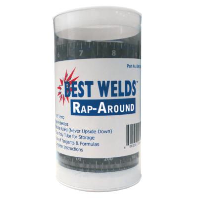 Best Welds Rap-Arounds, Type:Wrap-Around Ruler, Size Group:Large