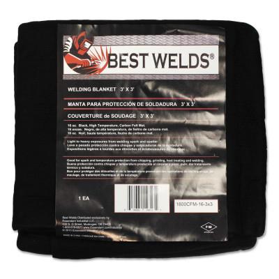 Best Welds Welding Blankets, Material:Carbon Fiber, Color:Black