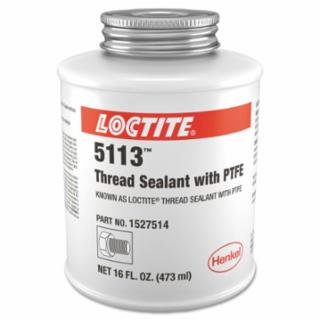 Thread Sealants w/ PTFE, 16 oz Can, White