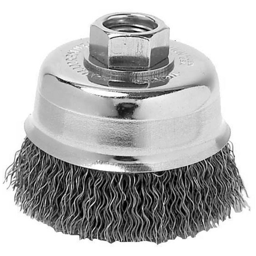 2 3/4"  x 5/8-11" CRIMPED CUP BRUSH